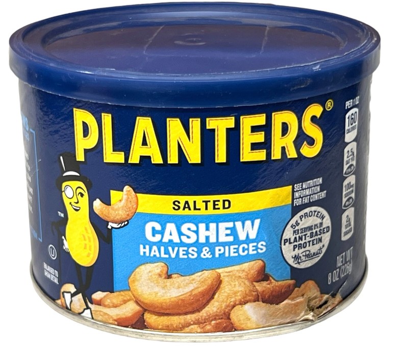 Planters Salted Cashew Halves & Pieces 8 oz
