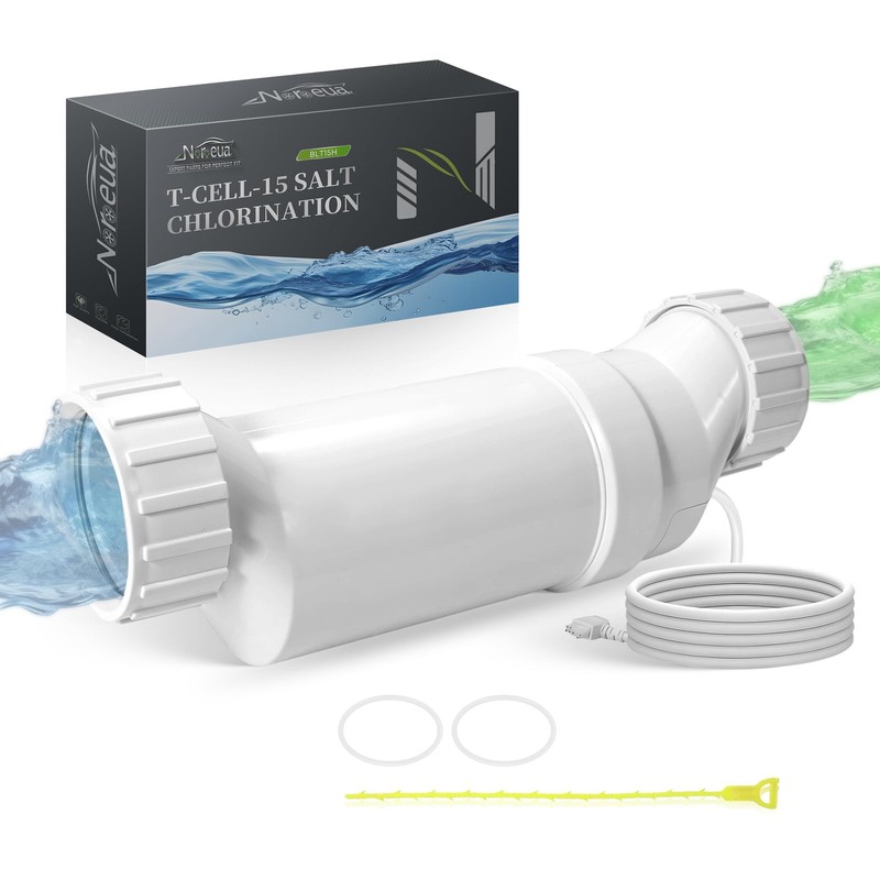 Salt Cell T-15 Hayward Cell T15 Pool Chlorinator System with AquaRite, AquaTr...