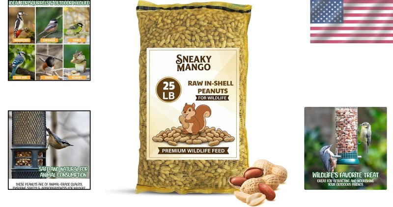 25lb Raw Peanuts in Shell - Quality Wildlife Feed gallery
