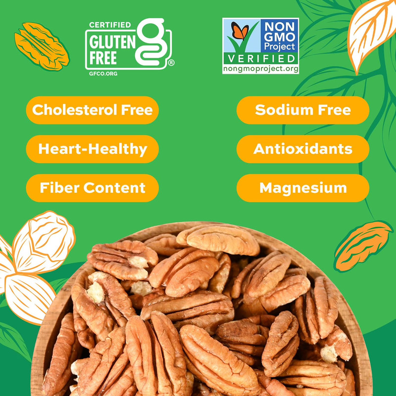 Member's Mark Natural Pecan Halves, 32 oz. FREE shipping gallery