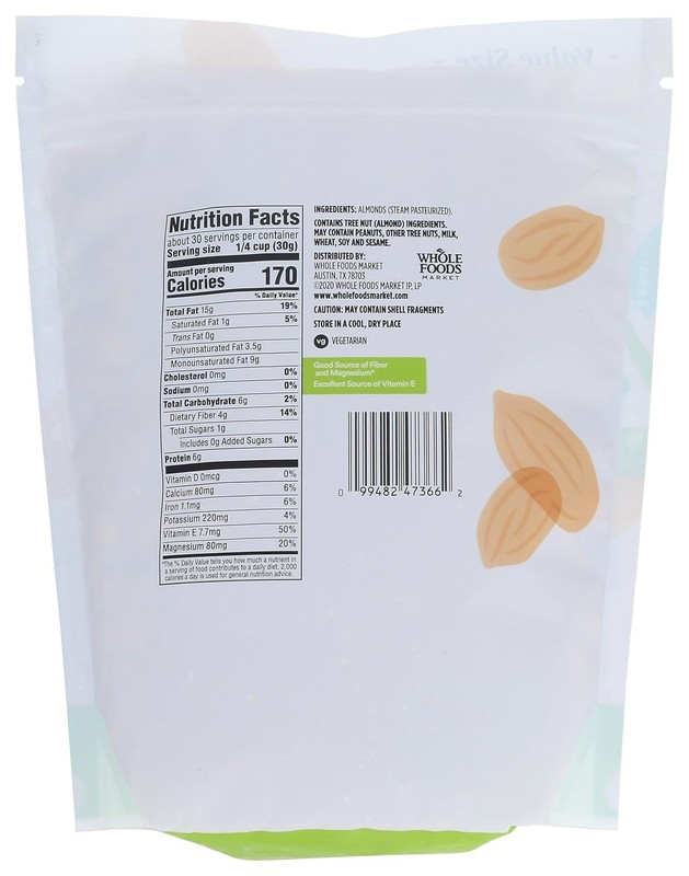 32oz California Raw Almonds - Perfect for Healthy Snacking & Cooking gallery