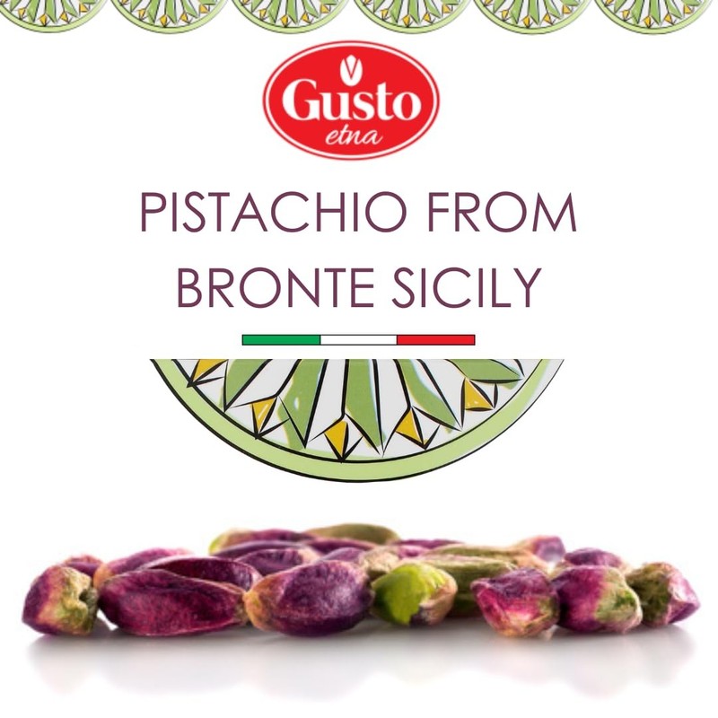 Sicilian Bronte Pistachios Shelled Unsalted 8.8oz Gusto Etna Italy Non GMO gallery