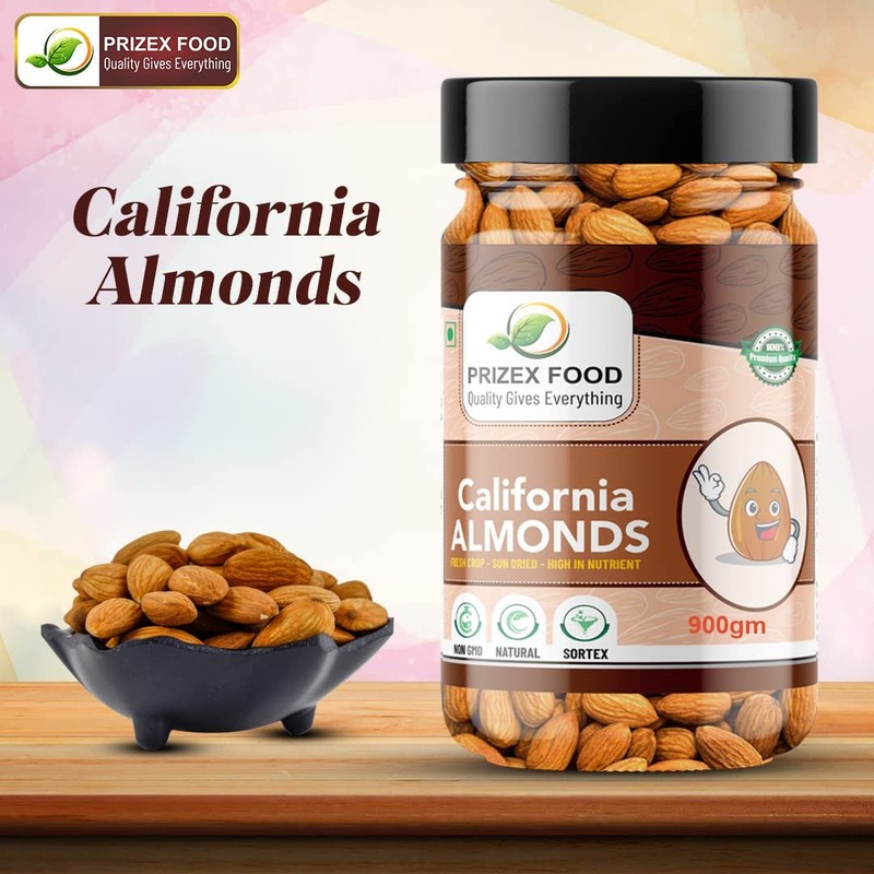 Prizex Californian Almonds 900gm gallery