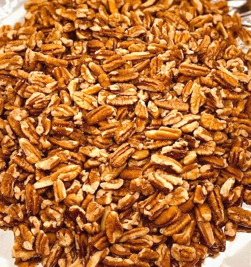Raw Shelled Pecan Pieces 5 lb box