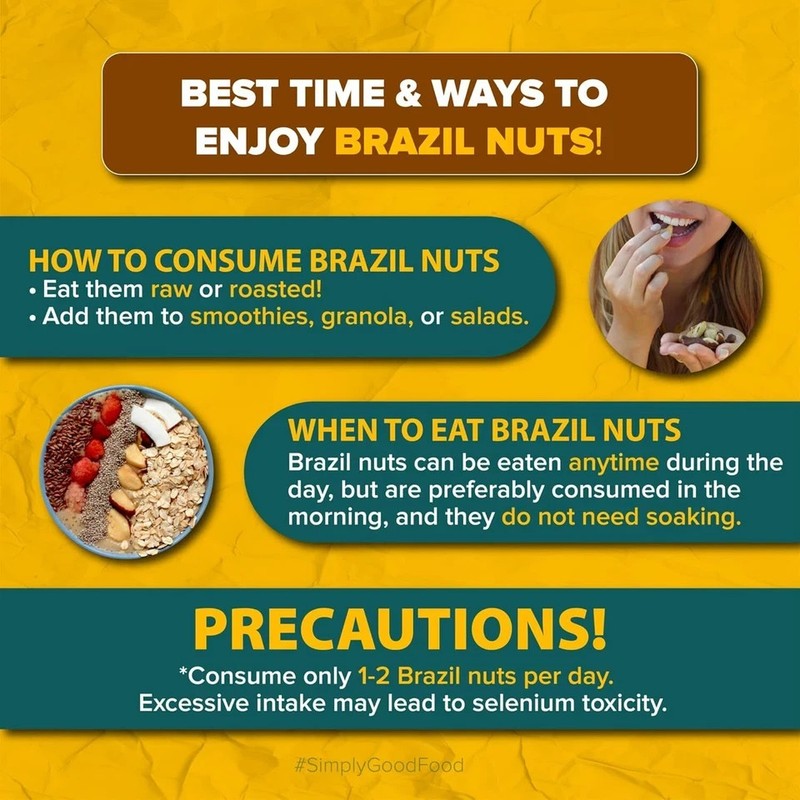 Brazil Nuts, 250g (Rich in Selenium | Superfood | Have 1 Daily | Product of Peru gallery