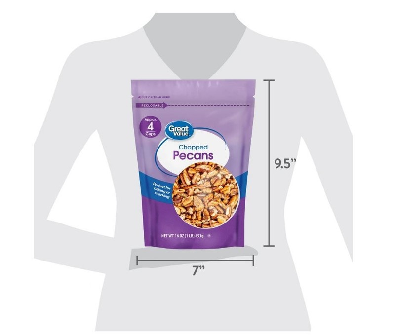 Great Value Chopped Pecans, 16 oz gallery