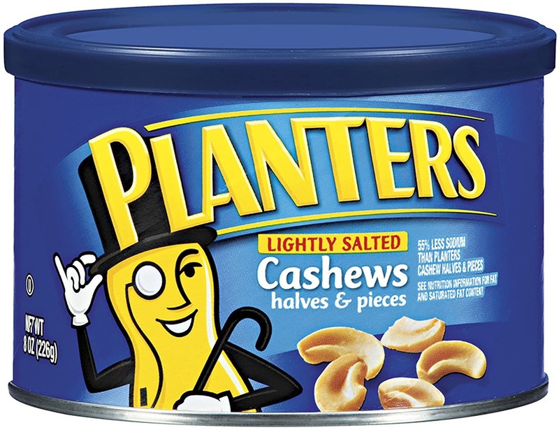Planters Lightly Salted Cashews Pieces, 8 Ounce