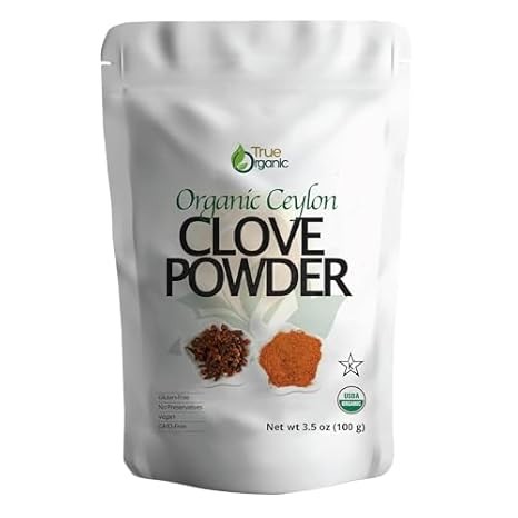 Premium Organic Ground Cloves, 3.5 oz – USDA Organic & Kosher Certified