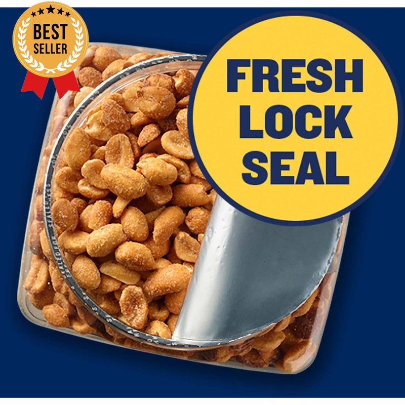 Salted Peanuts 2.19Lb Jar Roasted Snack Kosher Plant Protein Bulk Party Nuts gallery