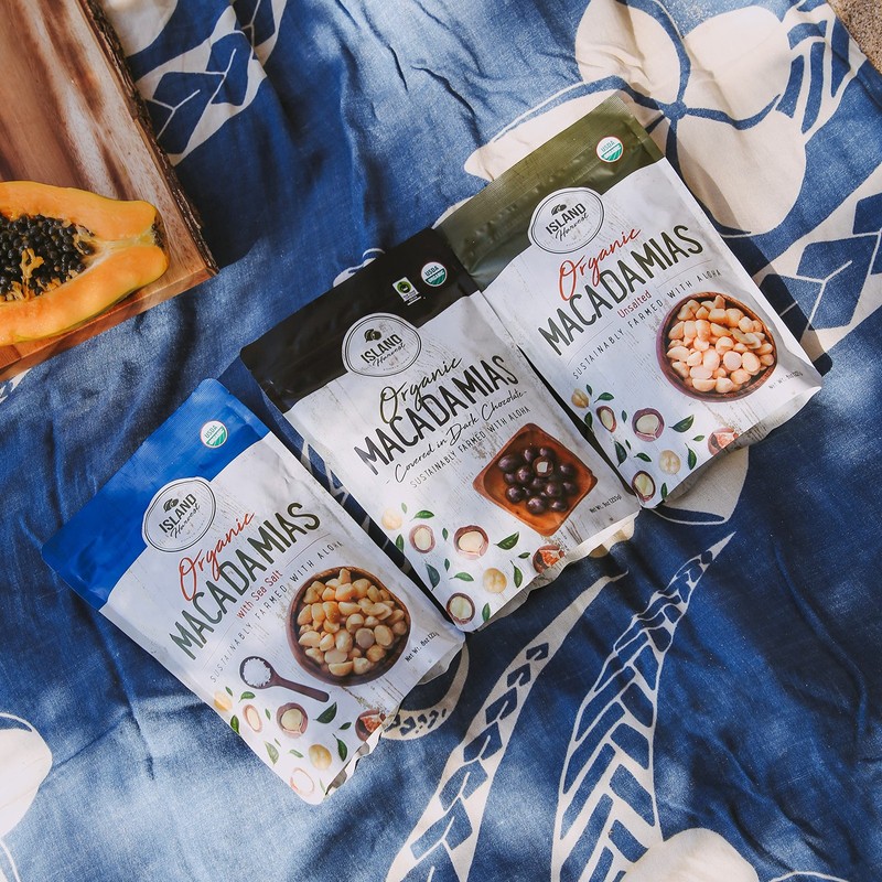 Unsalted Organic Macadamia Nuts - 100% Hawaiian Unsalted Macadamia Nuts are K... gallery