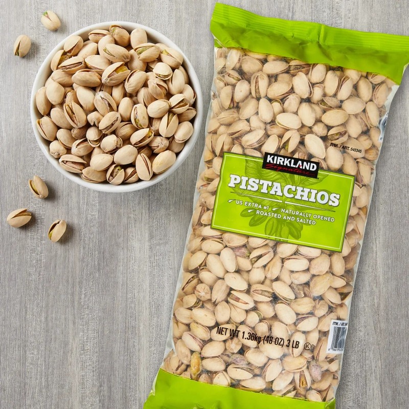 545345, 2Bag/6LB Kirkland, California Dry Roasted & Salted In-Shell Pistachio gallery