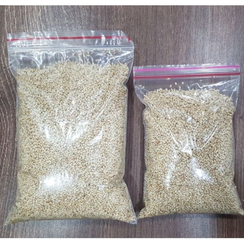Raw Sesame Seeds White-Hulled 100% Organic Healthy High Quality Ceylon New 1Kg