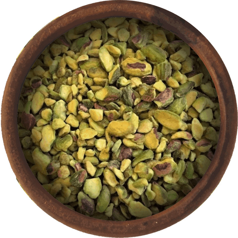 Bulk Raw Pistachios, Shelled Halves & Pieces 25 Pound Wholesale Value Box gallery
