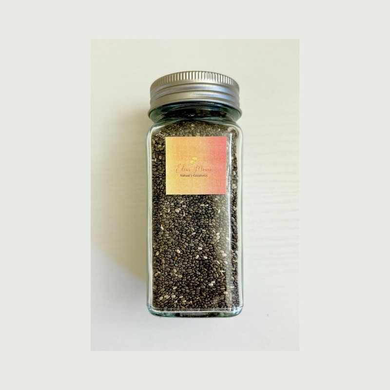 Chia Salad Topper Glass Jar, Organic. 1.5oz gallery