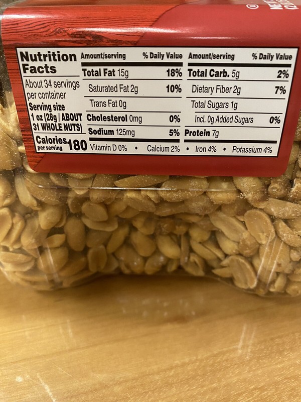 3 Packs - Member's Mark Dry Roasted Peanuts with Sea Salt 34.5 oz Total 103.5 oz gallery