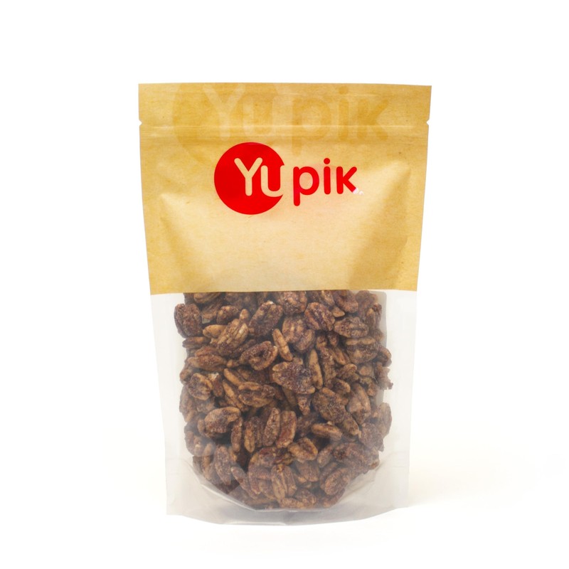 Butter Flavored Toasted Pecans, 1.1 lb, Sweet & Salty Crunchy Gourmet Snack, ...