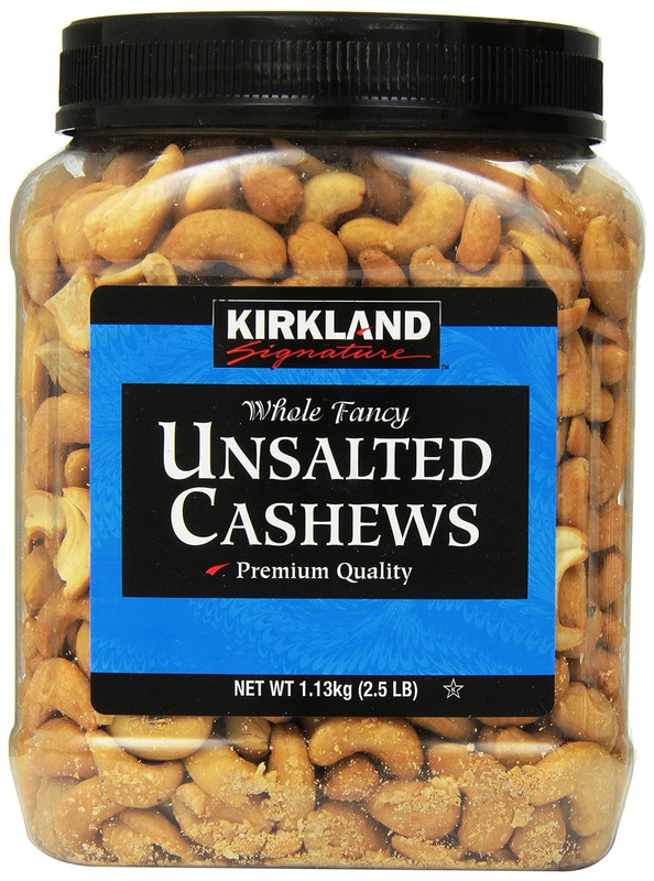 Signature Signature Unsalted Cashews, 2.5 Pound