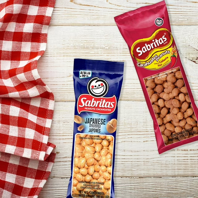 Sabritas Variety Pack Peanuts 30ct Mixed Flavors Snack Packs gallery
