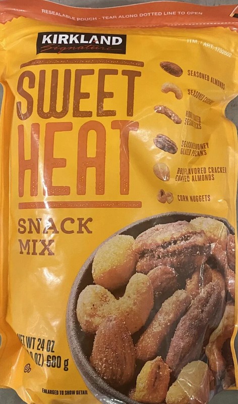 3 PACK - Kirkland Signature Sweet Heat Snack Nut Mix 24 Ounce gallery