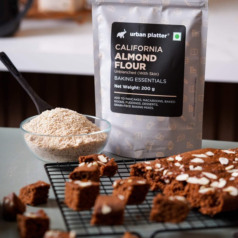Urban Platter Natural Almond Flour, 200 g gallery