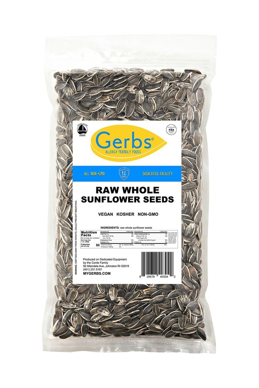 Gerbs Raw Whole Sunflower Seeds 4 lbs. | In-Shell, No Artificial Additives, R... gallery