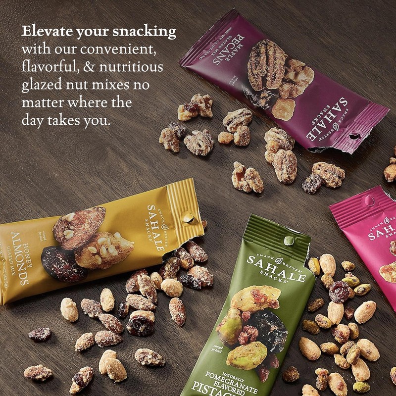 Glazed Mix Nut Blend Variety Pack, 1.5 Oz Grab & Go Bags (12 Total Packs) - F... gallery