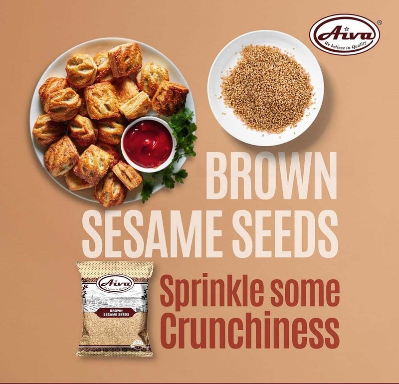 Aiva Brown Sesame Seeds 5 lb gallery