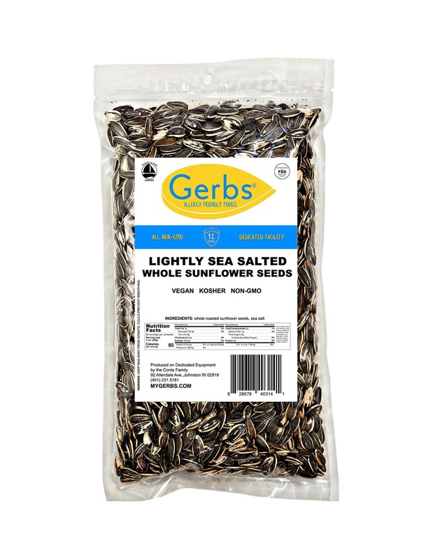 Lightly Sea Salted Sunflower Seed in Shell by Gerbs - 4 LBS - Top 11 Food All... gallery