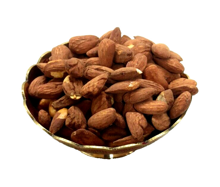 Roasted Almonds Nuts Salted and Freshly Hand Made in Holy Land Jerusalem gallery