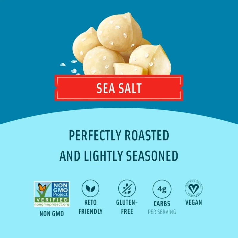 Mauna Loa Sea Salt Macadamia Nuts - 4Oz Bag Brand New Item gallery