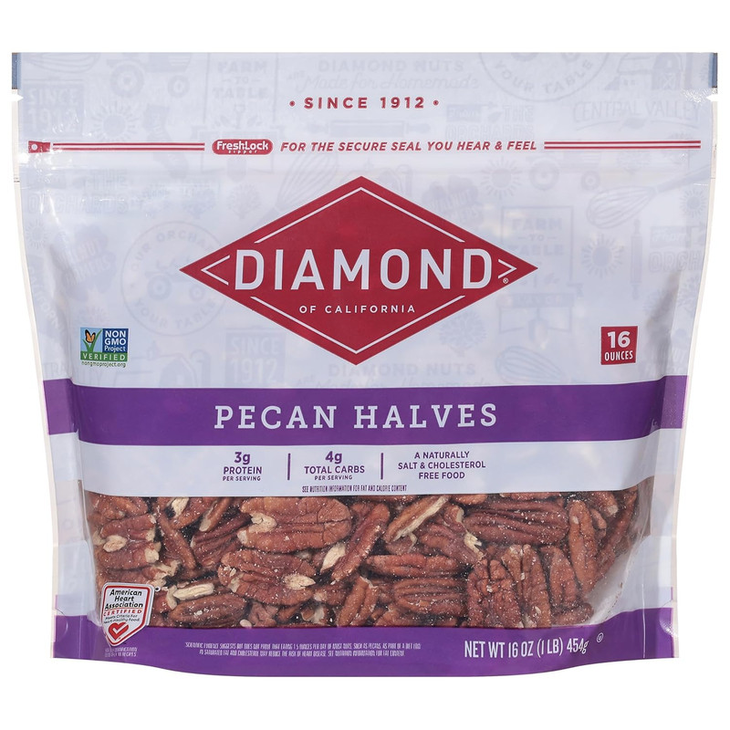 Pecan Halves, 16Oz – 1 Count