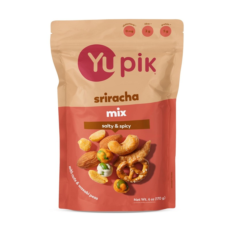 Sriracha Mix, 6 Oz, Savory Crunchy Snack, Spicy Blend, BBQ Trail Mix, Protein…