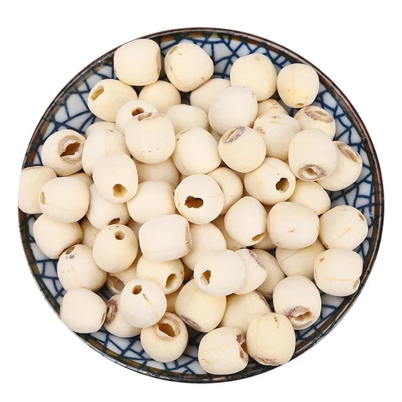 Dried Lotus Seeds 1lb White Lotus Seed without Cores Cooking Porridge and Sou…