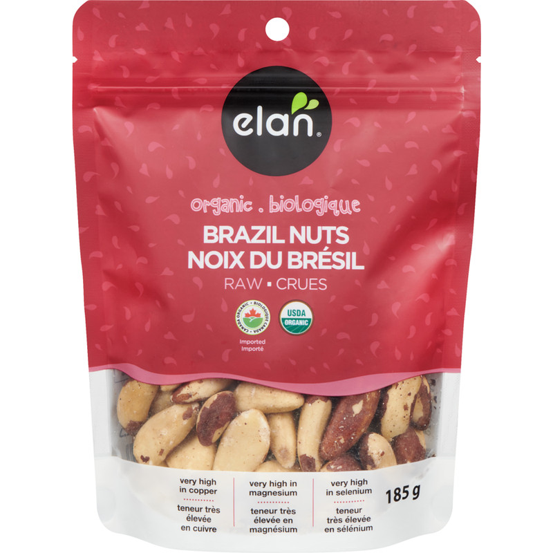 2-Pack Elan Organic Raw Brazil Nuts