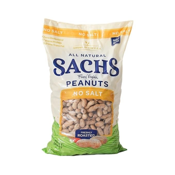 Unsalted In-Shell Peanuts 5 Pound Bag Roasted Bulk Peanut Snack gallery