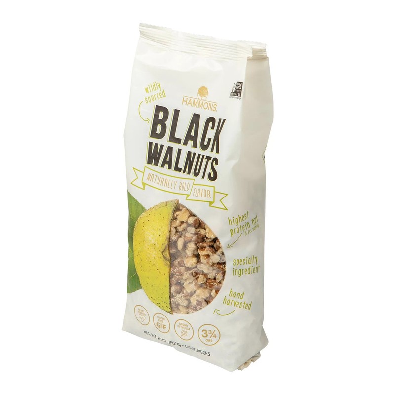 Hammons Shelled American Fancy Large Black Walnuts, 20 oz. gallery