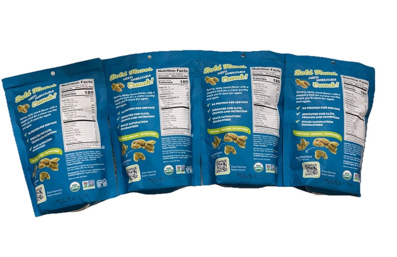 Go Raw Organic Super Crunch Sprouted Pumpkin Seeds- Peppercorn Ranch (Pack Of 4) gallery