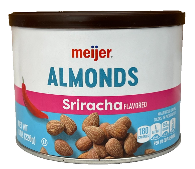 Meijer Roasted Sriracha Almonds 8 oz