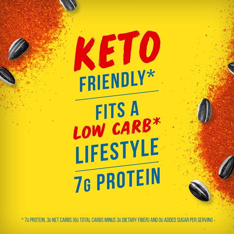 BIGS Old Bay Seasoned Sunflower Seeds Pack of 12 Keto Friendly Snack 5.35oz gallery