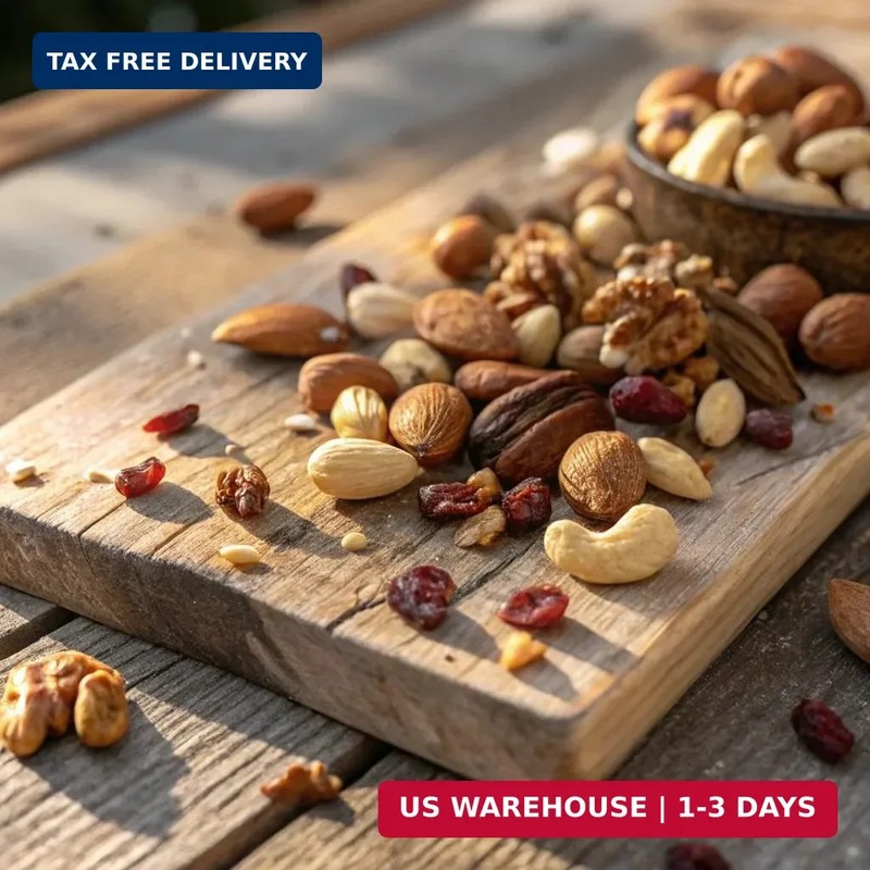 Nature's Garden Omega 3 Deluxe Mix - Trail Mix Nuts, Heart Healthy, Gluten Free, gallery