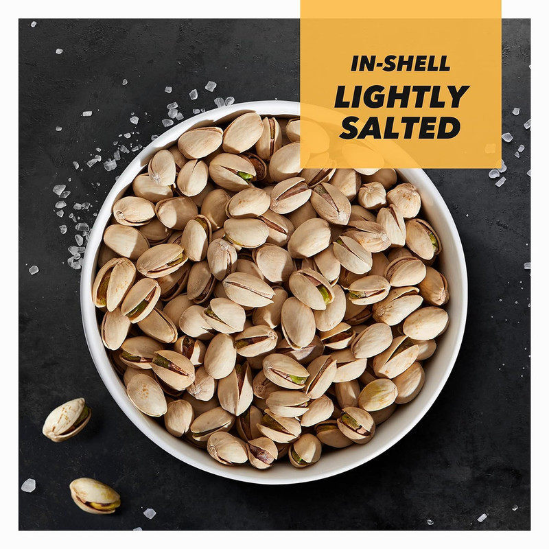 In Shell, Lightly Salted Nuts, 16 Ounce Resealable Bag, Protein Snacks, Gluten F gallery