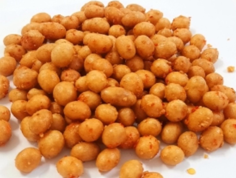 4 POUNDS GARLIC CHILI CRISPY PEANUTS Vegan Protein Snack BULK VALUE BAG PICK NOW gallery