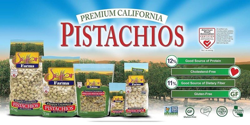 Heart-Healthy Dry Roasted Pistachios - 3 lb Bag, Perfect Post-Workout Snack gallery