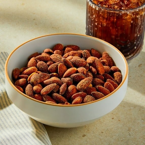 Great Value Natural Smoke Flavored Almonds 14 oz Roasted Nut Snack Bag gallery