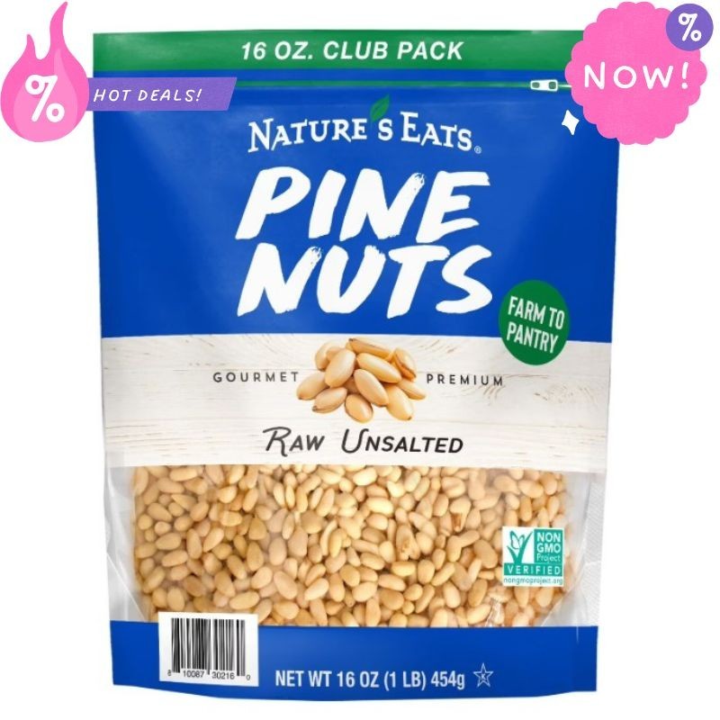 Nature’s Eats Pine Nuts, 16 oz. Best Price