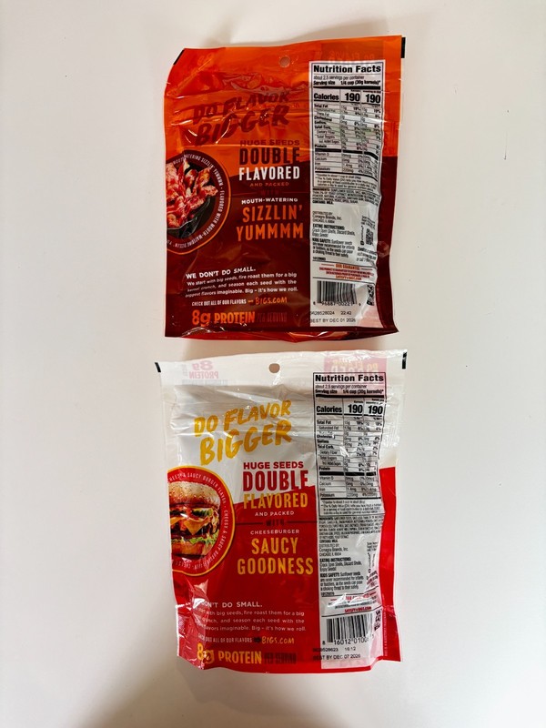 BIGS Sunflower Seeds 6 Flavor Variety Sampler Value Pack DO FLAVOR BIGGER gallery