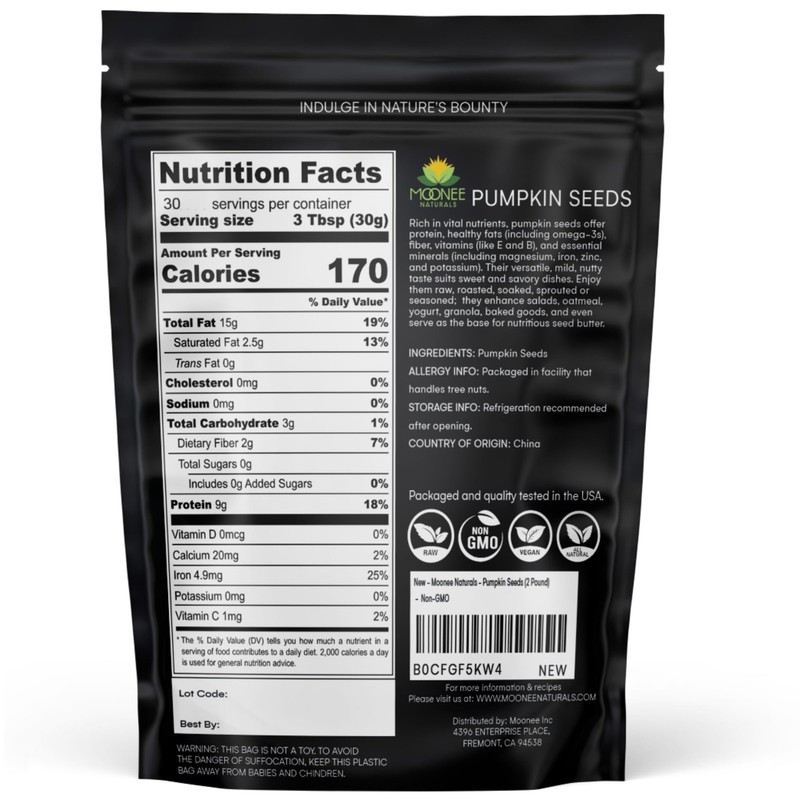 - Pumpkin Seeds - Certified Non-Gmo (2 Pound) gallery