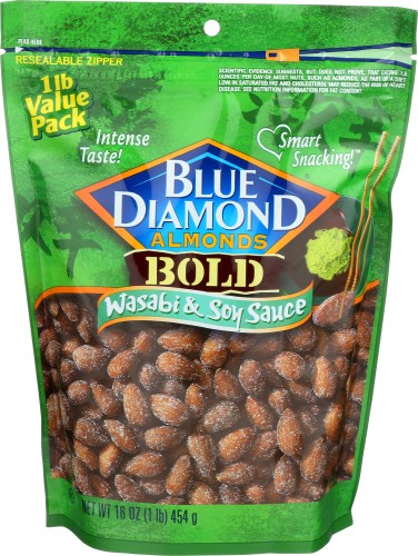 Blue Diamond Soy Wasabi Sauce 16 oz (Pack of 6)
