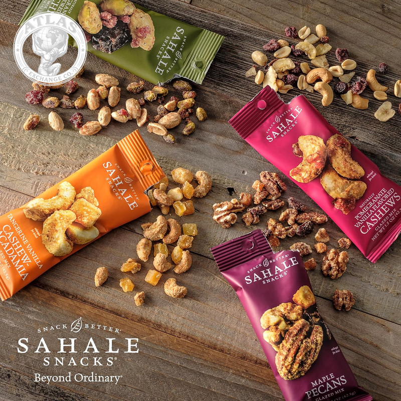 Sahale Snacks Classic Fruit and Nut Trail Mix, 1.5 Oz Grab & Go Bags (18 Packs) gallery