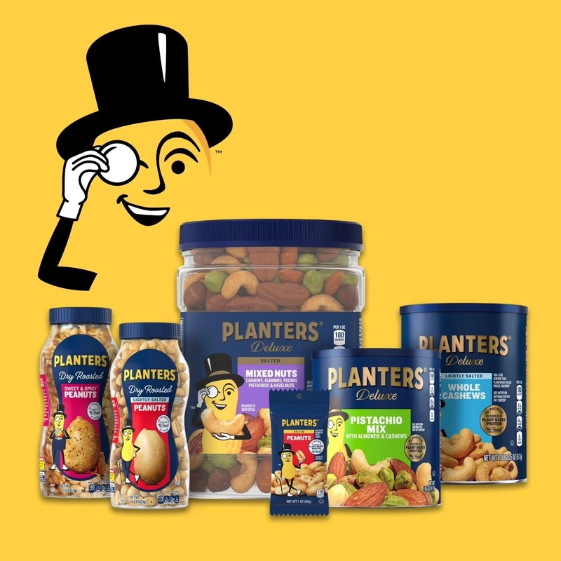 Planters Deluxe Lightly Salted Whole Cashews 18.25 oz Canister gallery